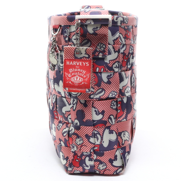 Harveys for Disney Couture Convertible Seatbelt Bag Tote Purse Mickey Mouse - Picture 2 of 16